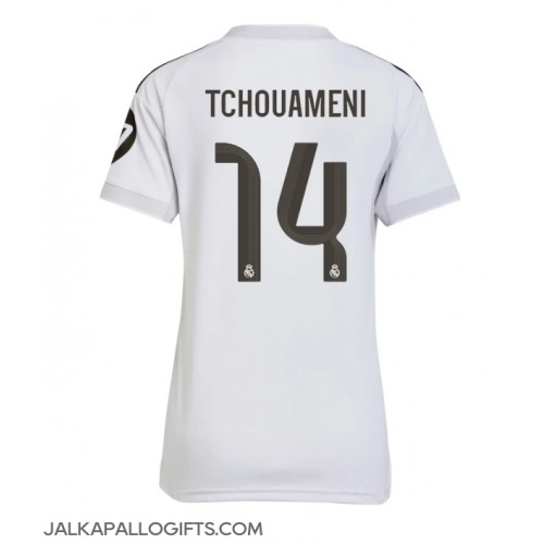 Real Madrid Aurelien Tchouameni #14 Kotipaita Naiset 2025-26 Lyhythihainen